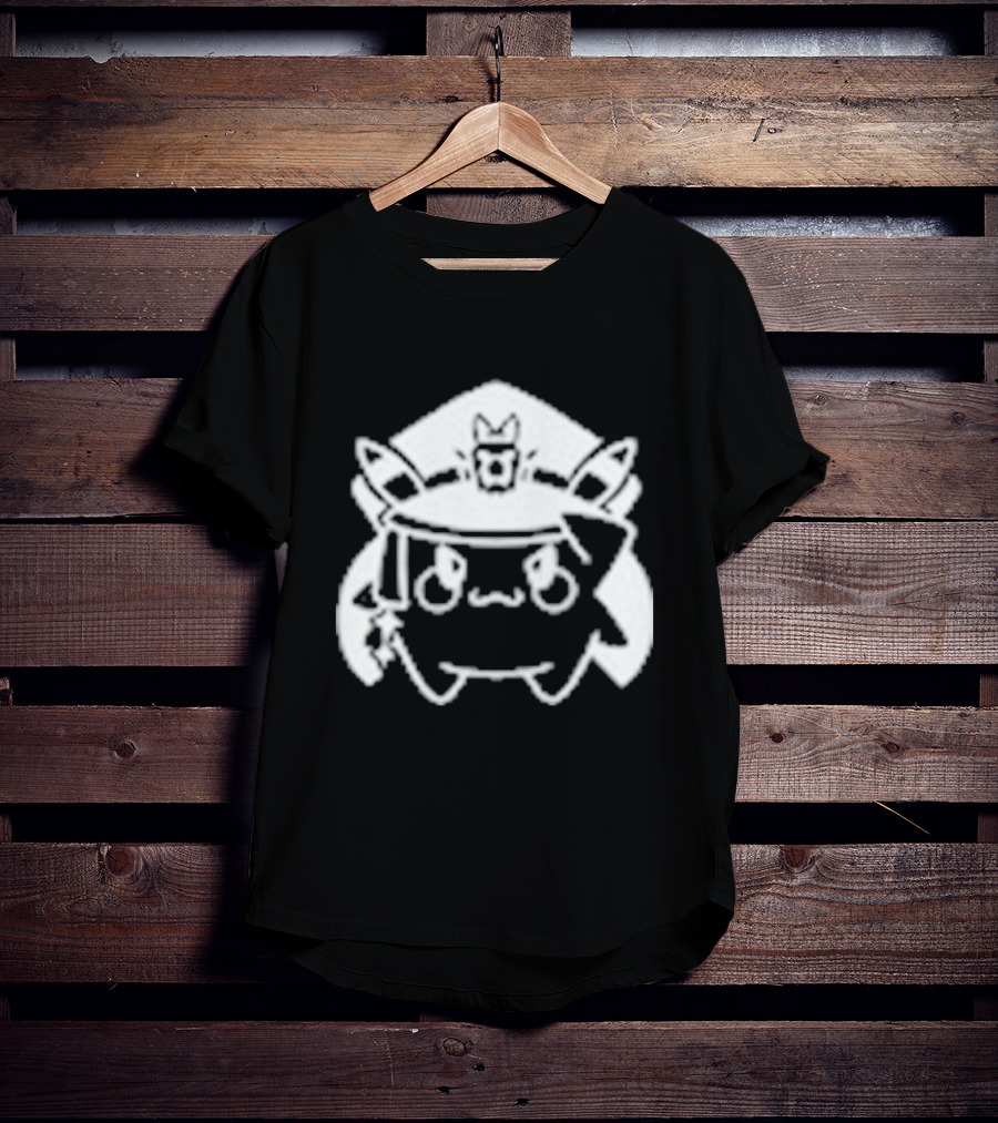 Pikachu Cadet Momo Emblem T-Shirt
