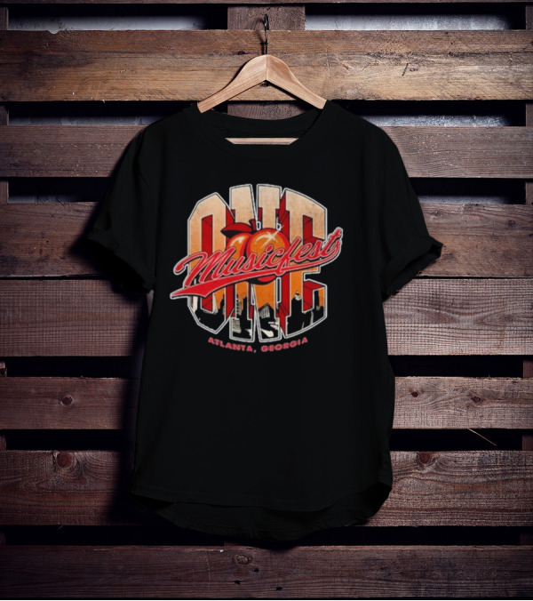 ONE Musicfest Big Peach ONE Atlanta Georgia T-Shirt