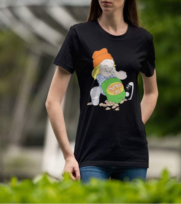 Romeo Eats Almonds Bag Toddler Sneaker Orange Hat T-Shirt