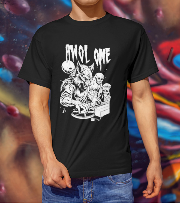 AWOL One Werewolf DJ With Creatures T-Shirt