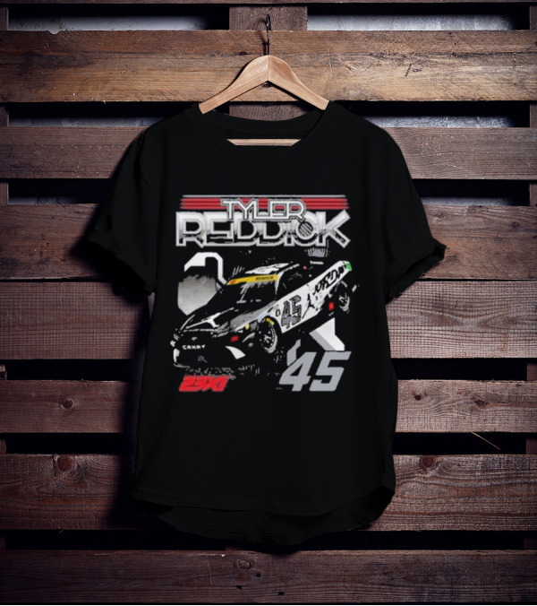 Tyler Reddick 23XI Racing 45 Car Jumpman Jordan Motorsports T-Shirt