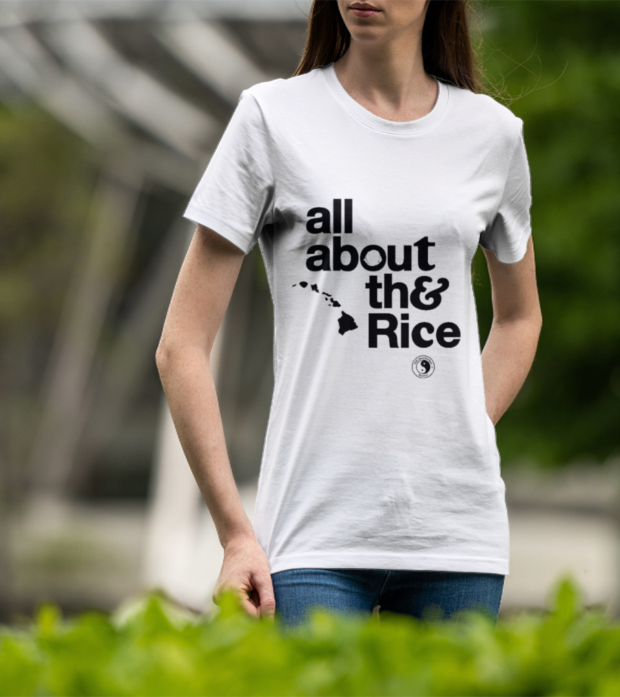 All About The Rice Map Yin Yang Islands T-Shirt