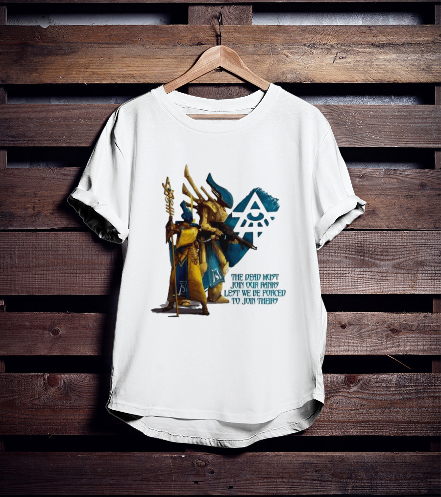Craftworld Iyanden The Dead Must Join Our Ranks Eldar Guardians Symbolic T-Shirt