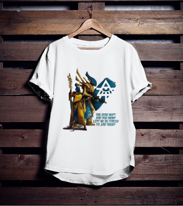 Craftworld Iyanden The Dead Must Join Our Ranks Eldar Guardians Symbolic T-Shirt