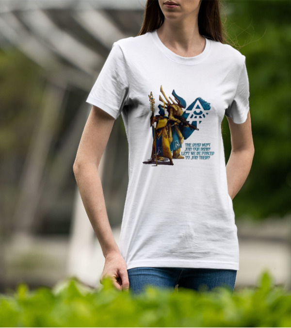 Craftworld Iyanden The Dead Must Join Our Ranks Eldar Guardians Symbolic T-Shirt