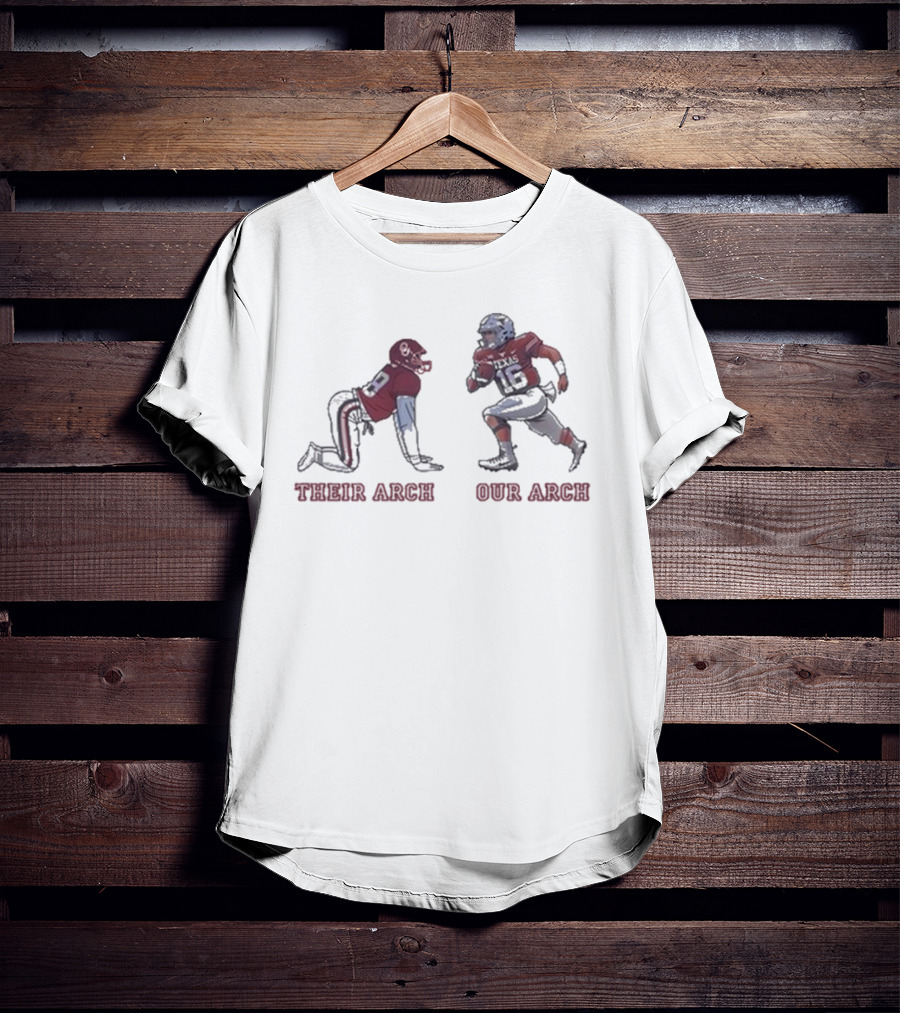 Laurencowling Their Arch Our Arch Texas Football Players T-Shirt