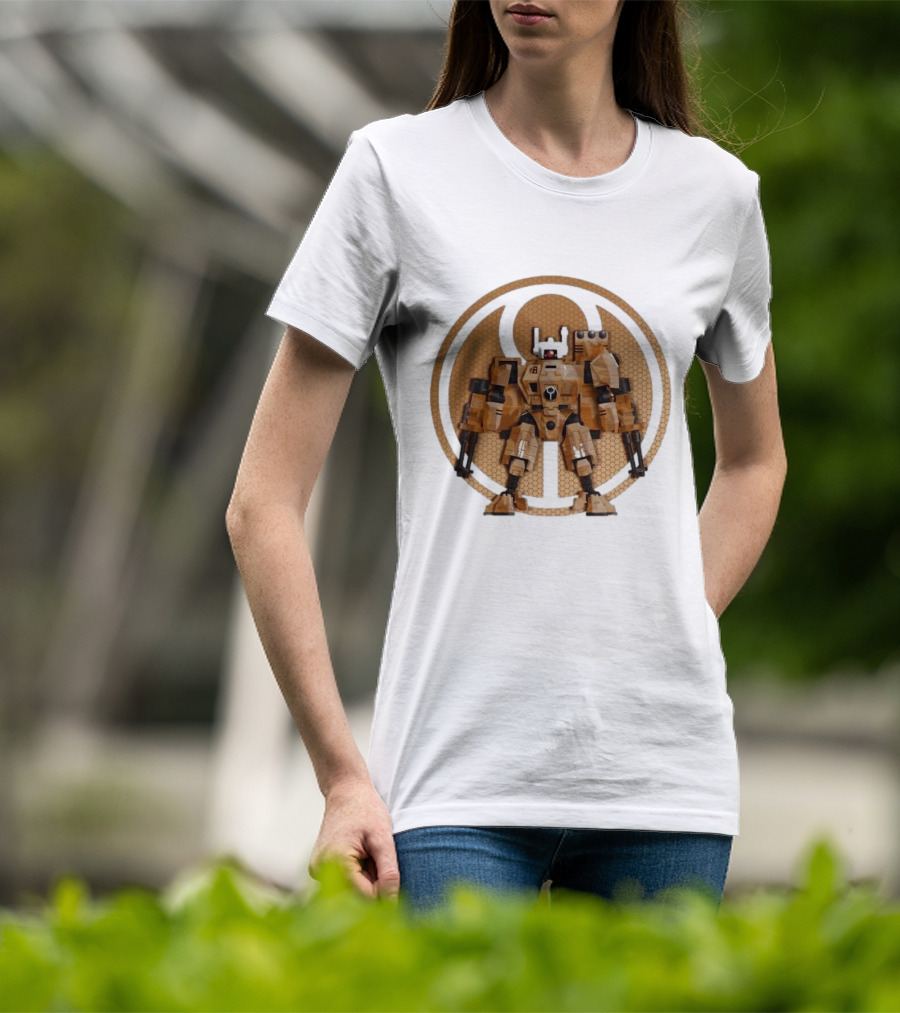 T’au Empire Crisis Battlesuit For The Greater Good Iconic Mecha T-Shirt