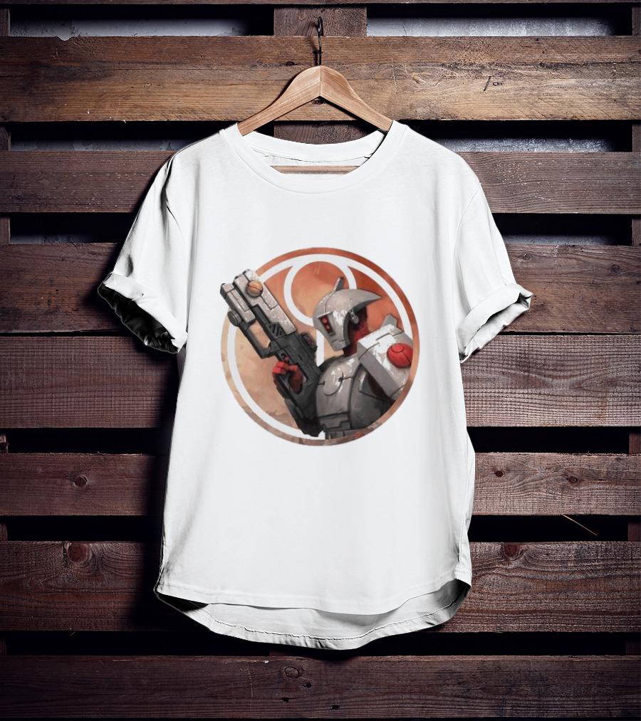 Tau Empire Pathfinder Warrior Icon Warhammer Merchandise T-Shirt