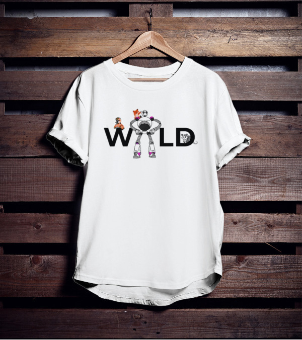 Wild Robot Movie Holiday Featuring Robot And Animals T-Shirt