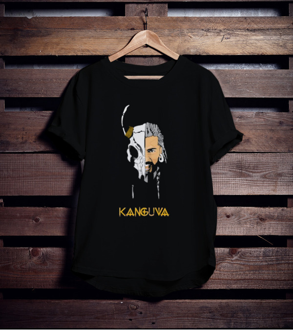 Kanguva Anbanafan Hunt Warrior Skull Fusion T-Shirt