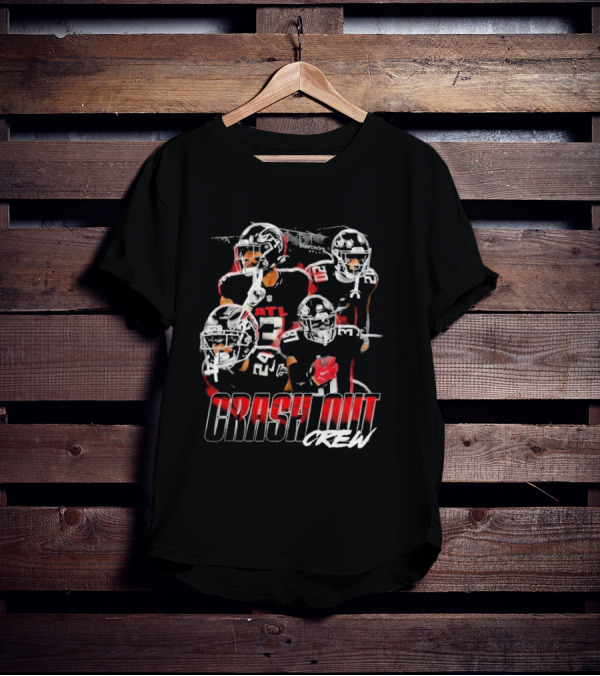Atlanta Falcons Crash Out Crew Mercedes Benz Stadium Football Players T-Shirt