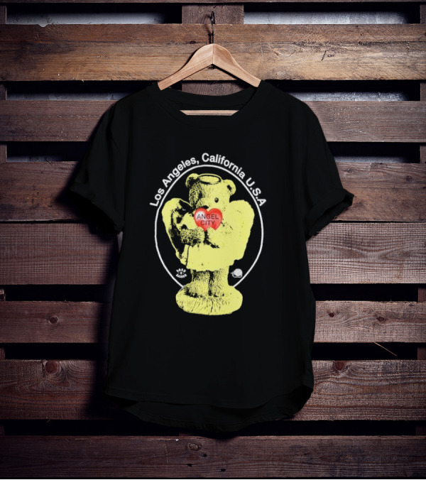 Born X Raised Angel City Los Angeles California USA T-Shirt