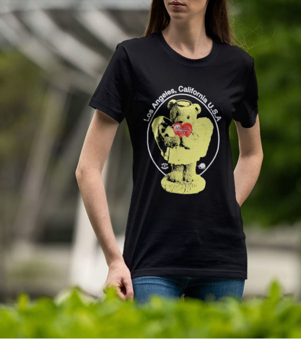 Born X Raised Angel City Los Angeles California USA T-Shirt