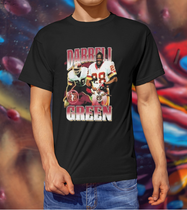 Darrell Green 28 Washington Commanders Mitchell And Ness Player T-Shirt