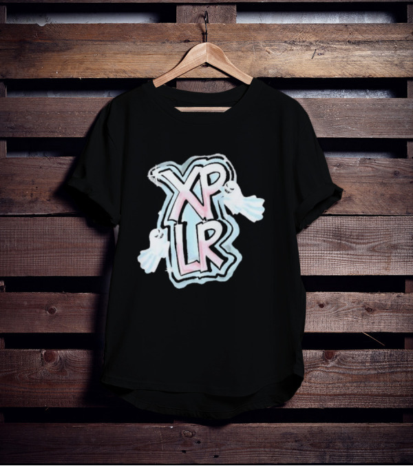 XPLR Pastel Ghost Graffiti T-Shirt