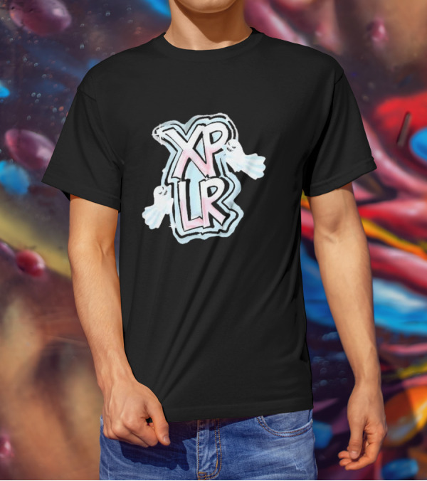 XPLR Pastel Ghost Graffiti T-Shirt