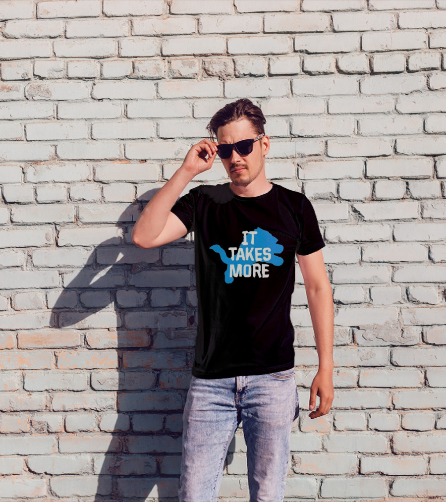 It Takes More Detroit Lions One Pride NFL T-Shirt
