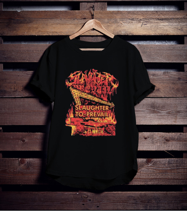 Slaughter To Prevail Flaming Diner Inferno T-Shirt