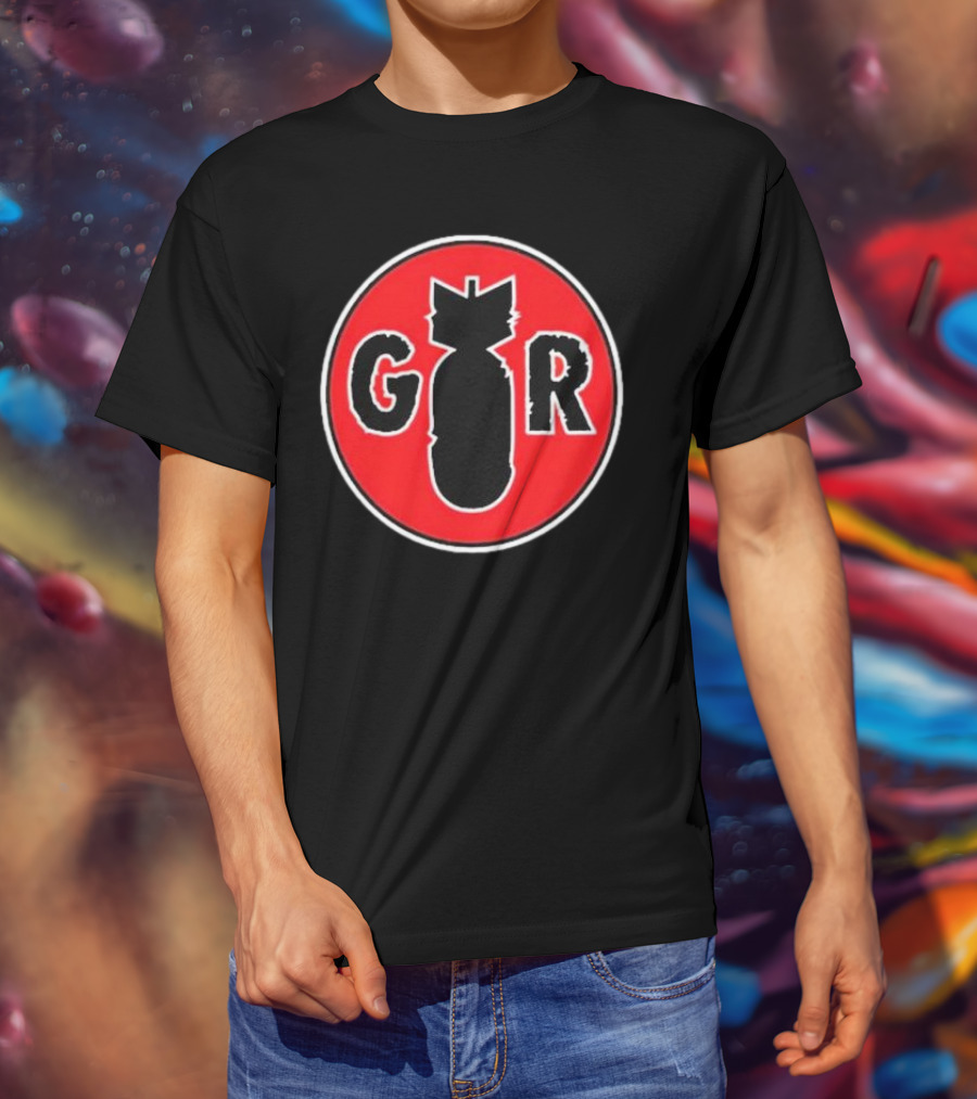 Good Riddance Bomb Symbol Red Circle T-Shirt