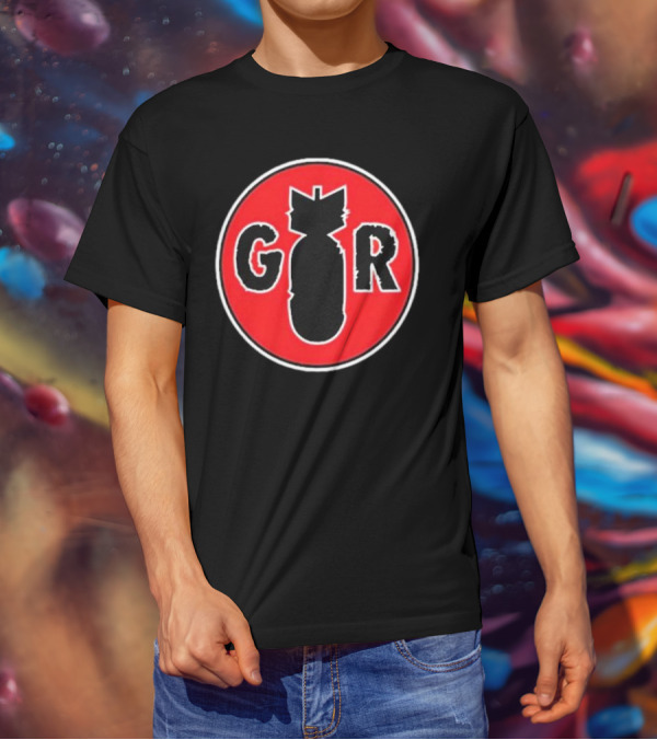 Good Riddance Bomb Symbol Red Circle T-Shirt