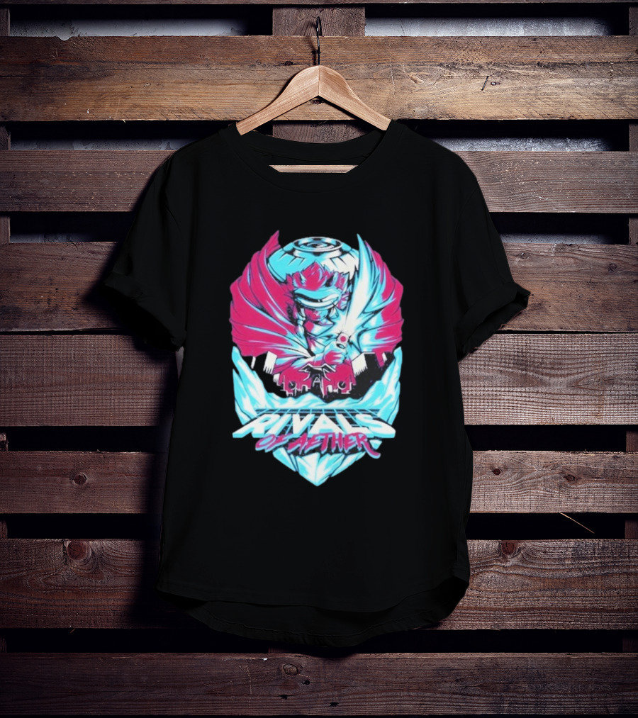 Rivals Of Aether 2 Clarien Vibrant Neon Wings T-Shirt