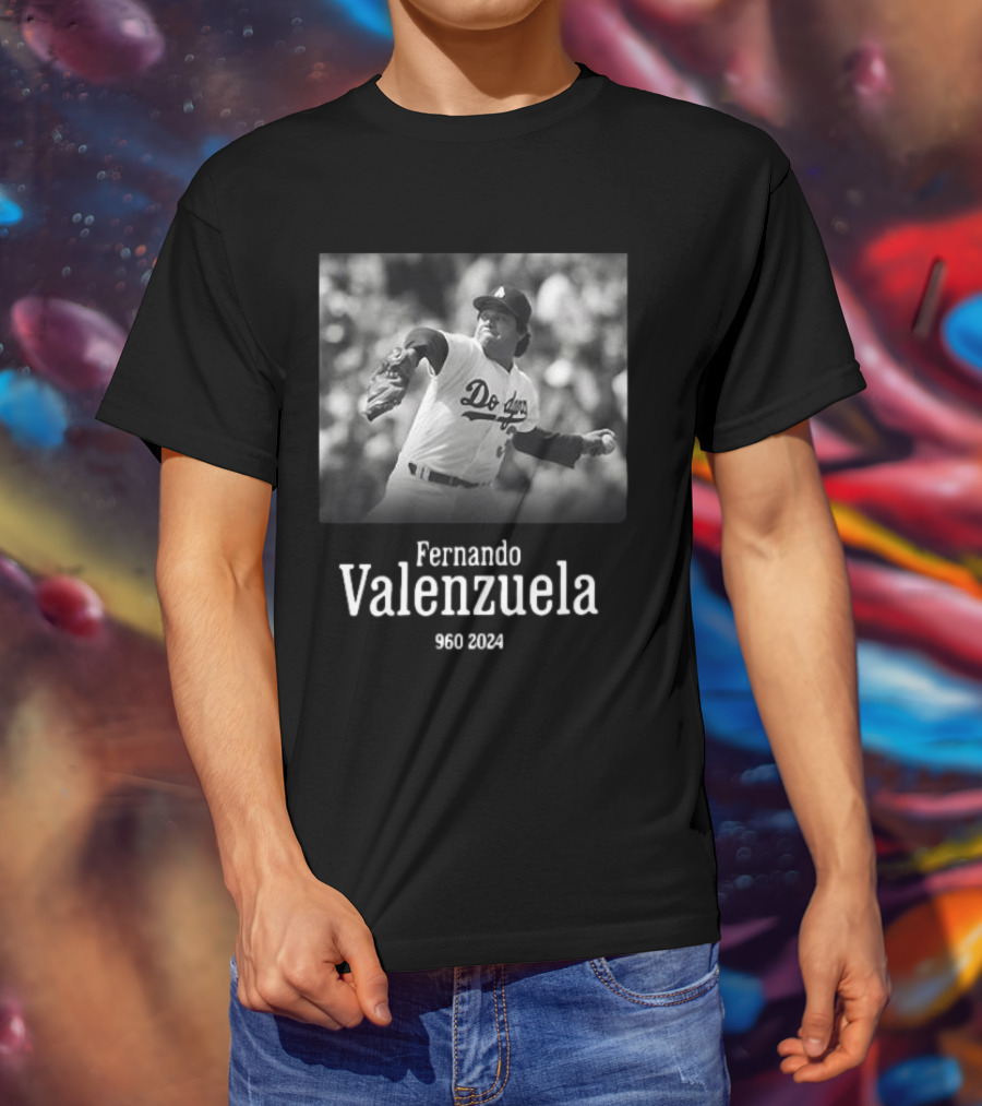 Fernando Valenzuela Dodgers 960 T-Shirt