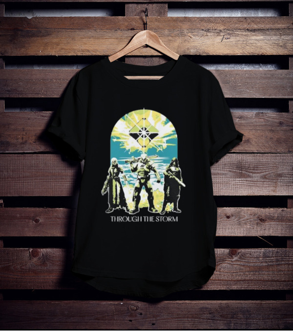 Through The Storm Destiny Guardians Trio Iconic T-Shirt