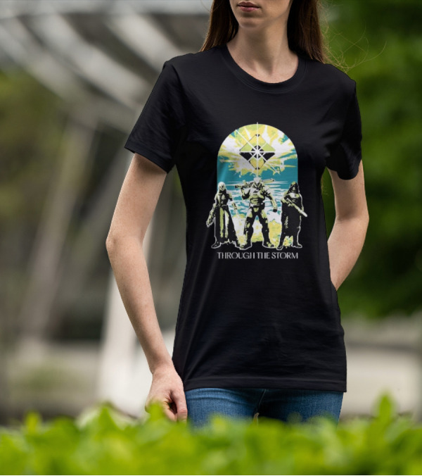 Through The Storm Destiny Guardians Trio Iconic T-Shirt