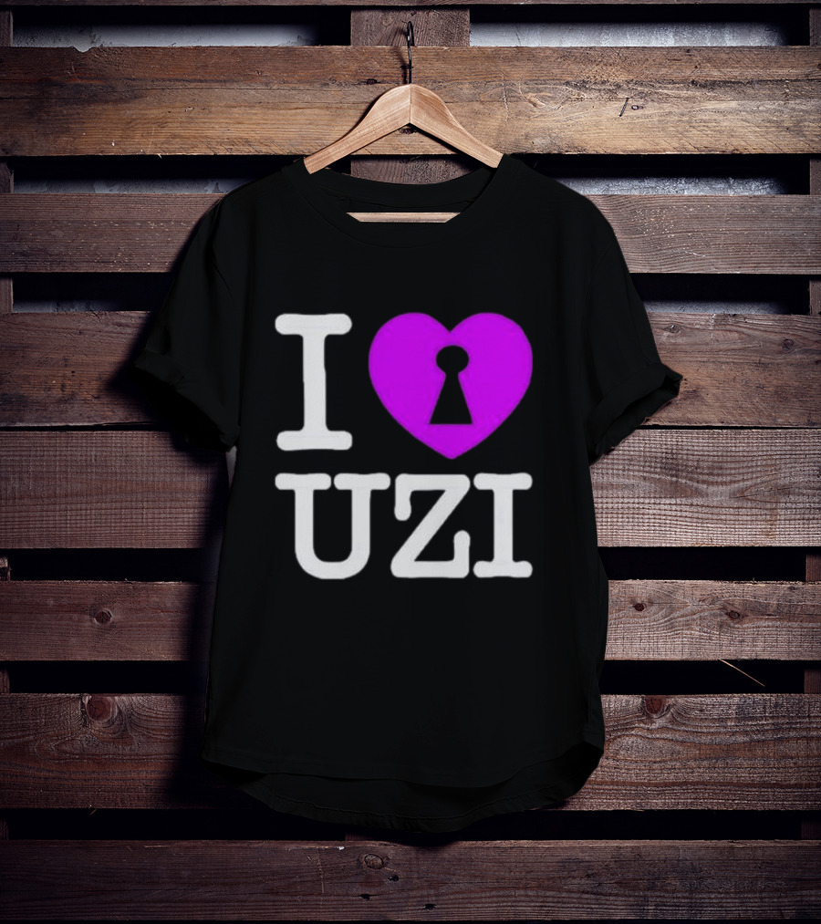Eternal Atake 2 I Lock Heart Uzi I Love Uzi T-Shirt