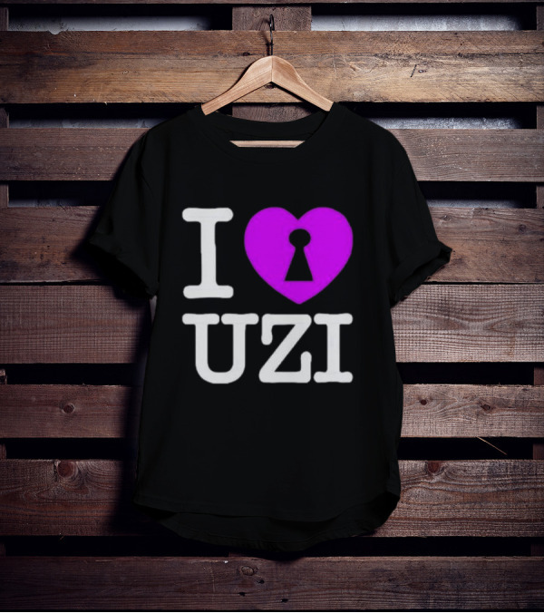 Eternal Atake 2 I Lock Heart Uzi I Love Uzi T-Shirt