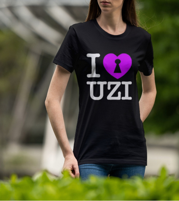 Eternal Atake 2 I Lock Heart Uzi I Love Uzi T-Shirt