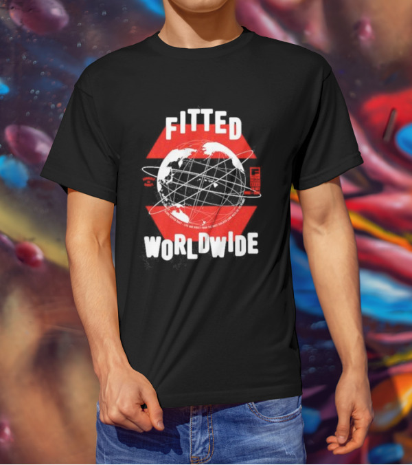 Live And Direct Fitted Worldwide Global Network T-Shirt