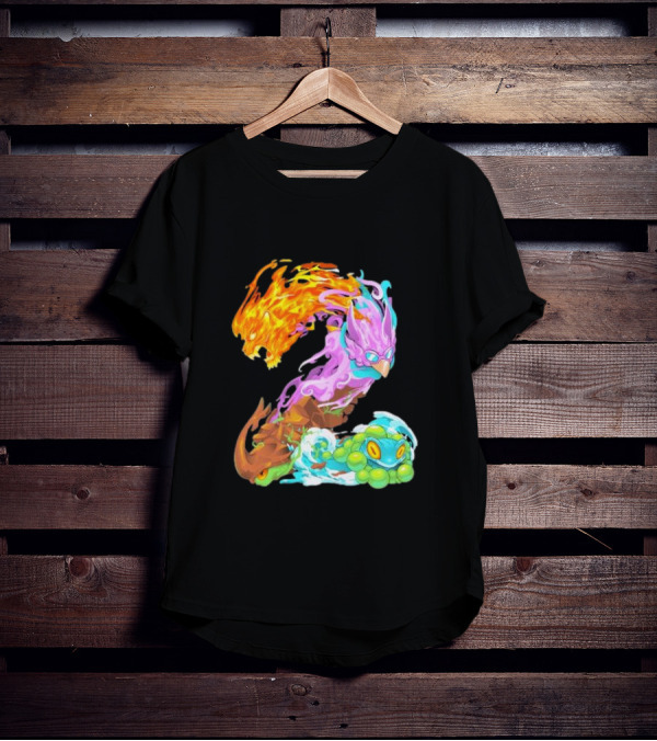 Rivals Of Aether 2 Elemental Creatures Number T-Shirt