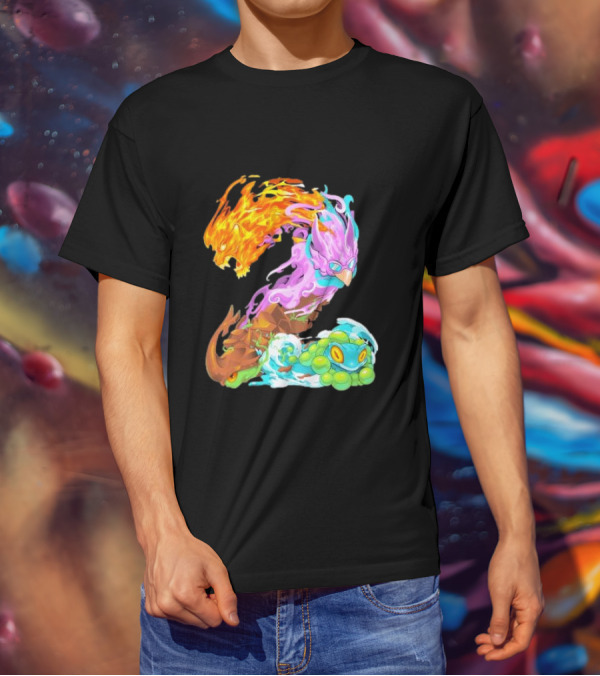 Rivals Of Aether 2 Elemental Creatures Number T-Shirt