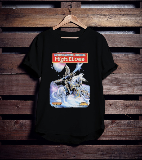 Warhammer Armies High Elves Games Workshop Supplement T-Shirt