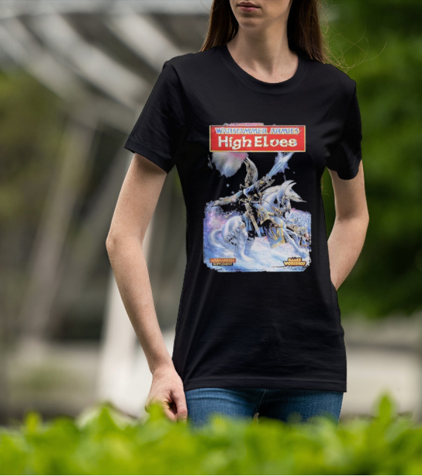 Warhammer Armies High Elves Games Workshop Supplement T-Shirt