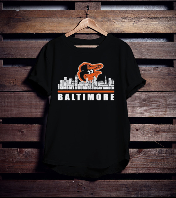 Baltimore Orioles Player Names Kimbrel Henderson Burnes Mountcastle Santander T-Shirt