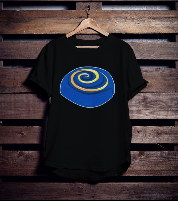 Cursed Cinnamon Roll Spiral Swirl T-Shirt