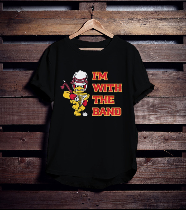 Cyclone Fanatic I’m With The Band Marching Band Cy 1984 T-Shirt