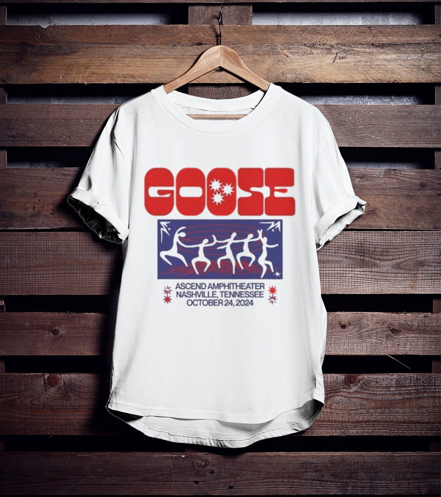 Goose Concert Ascend Amphitheater Nashville Tennessee October 24 T-Shirt