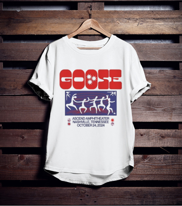 Goose Concert Ascend Amphitheater Nashville Tennessee October 24 T-Shirt