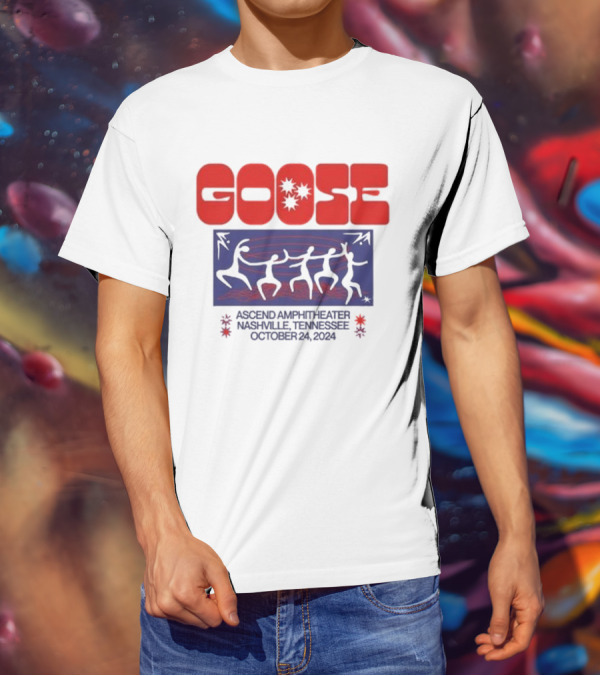 Goose Concert Ascend Amphitheater Nashville Tennessee October 24 T-Shirt