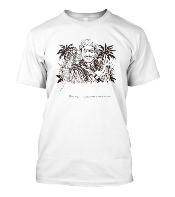 Tampa Bay Buccaneers Fire The Cannons Duvin Designs Co. Collaboration Pirate And Parrot T-Shirt