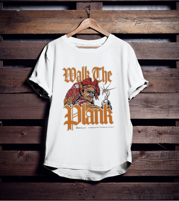 Walk The Plank Tampa Bay Buccaneers Collaboration T-Shirt
