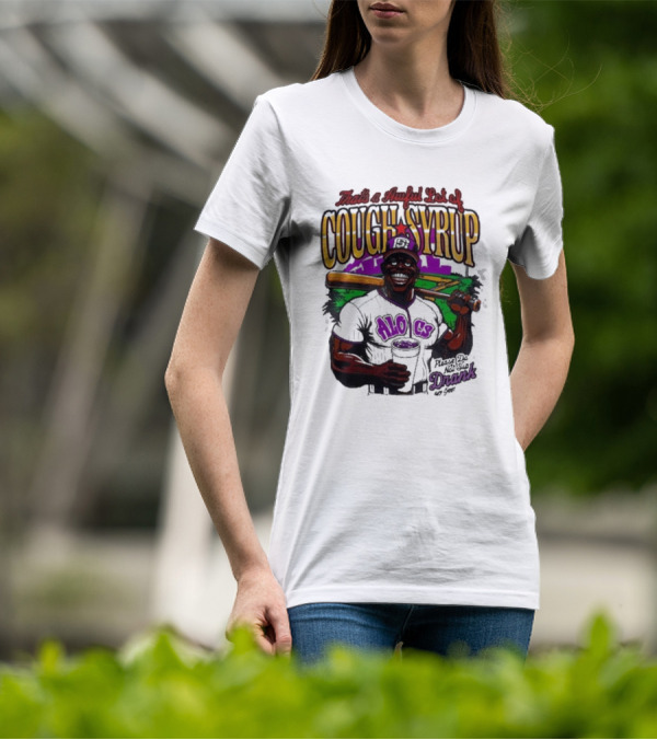 That's A Awful Lot Of Cough Syrup Please Do Not Sip Drank 107 Fever Baseball T-Shirt