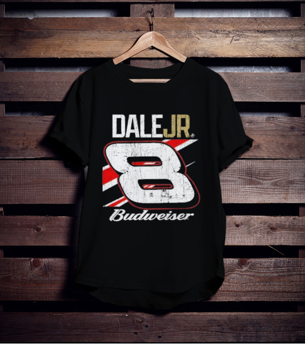 Dale Jr 8 Budweiser Racing T-Shirt