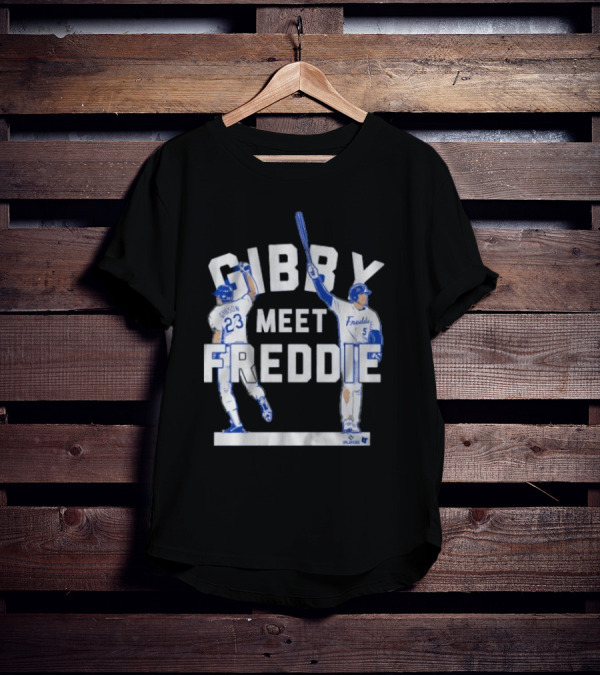 Gibby Meet Freddie Kirk Gibson Freddie Freeman Players T-Shirt