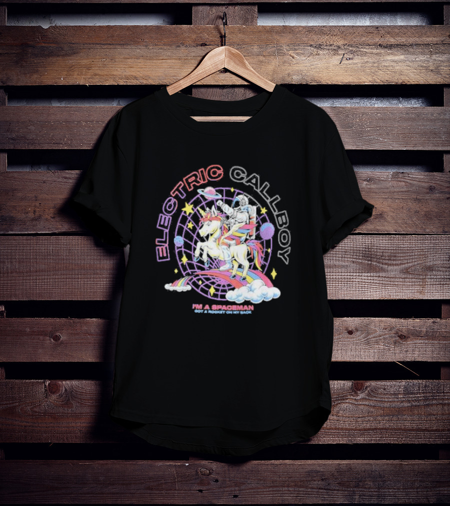 Electric Callboy I'm A Spaceman Got A Rocket On My Back T-Shirt