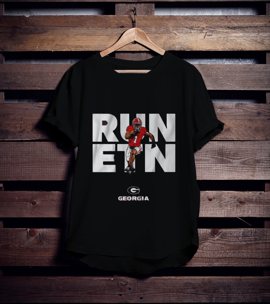 Georgia Football Run ETN T-Shirt