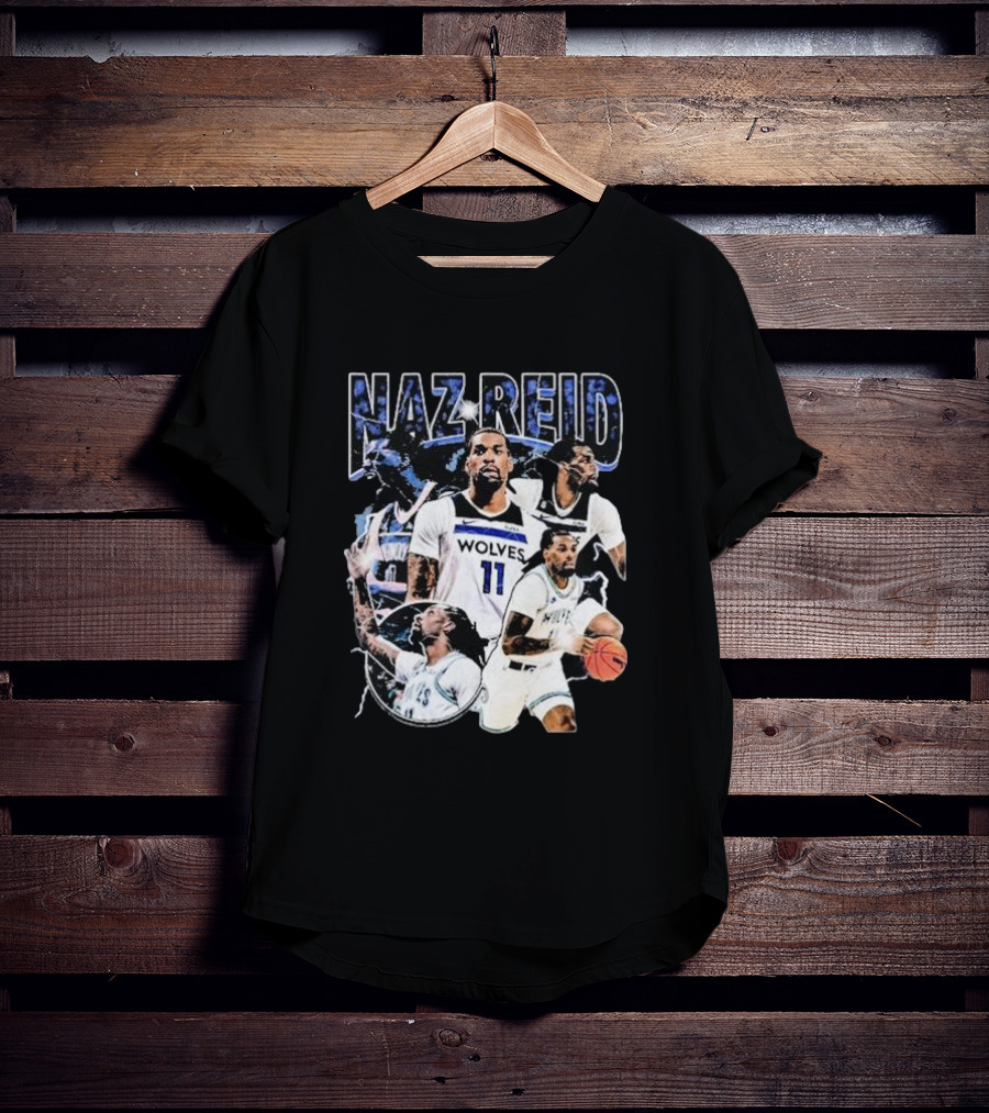 Naz Reid Wolves Basketball 11 T-Shirt